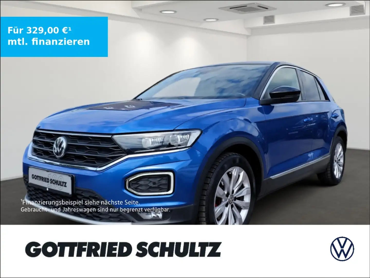 Volkswagen T-Roc 2.0 TSI Sport DSG   4Motion   LED   SHZ Bleu - 1