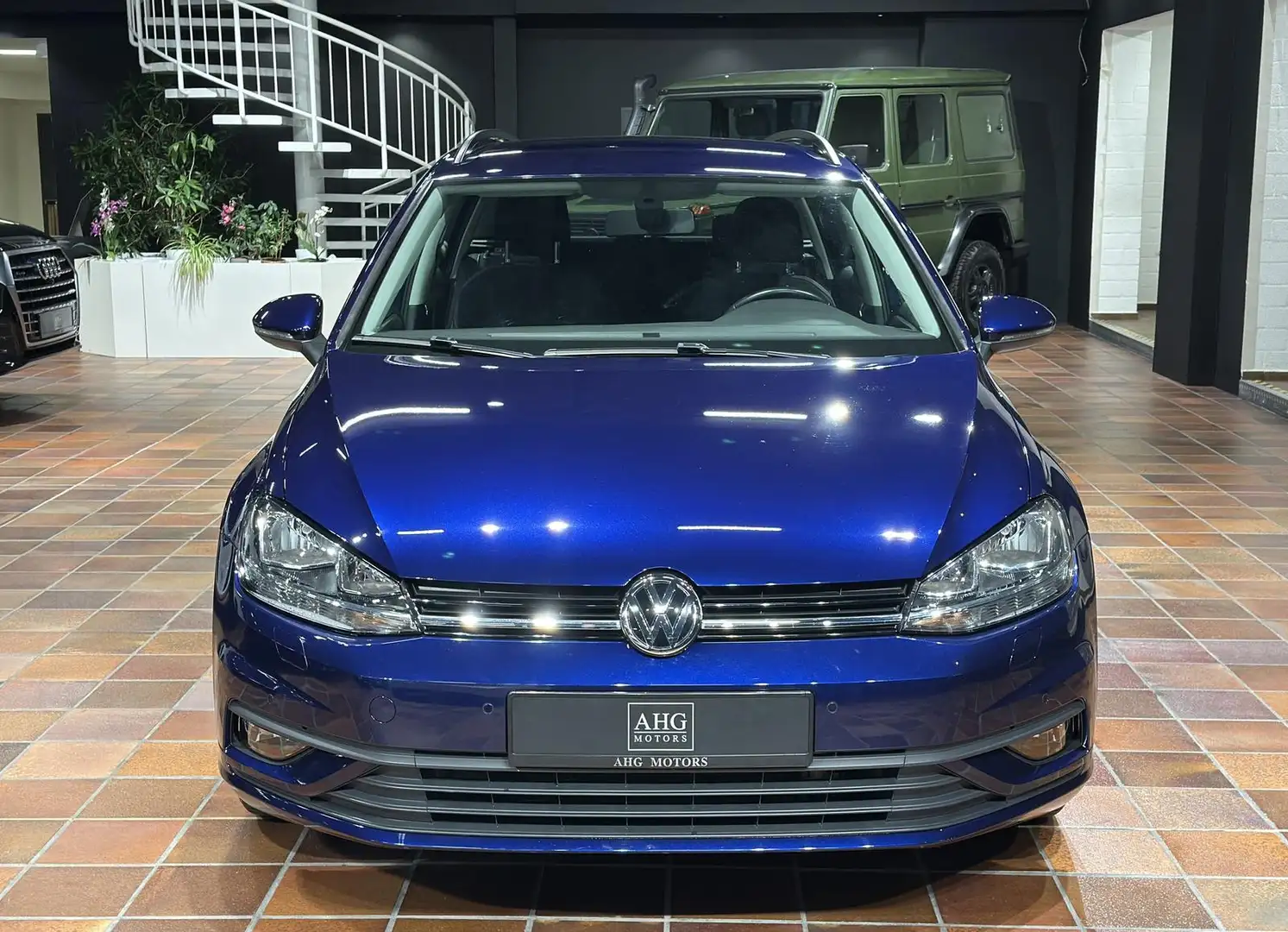 Volkswagen Golf VARIANT 1.6 TDI KLIMAAUTO TEMPO SHZ PDC 1HD Bleu - 2