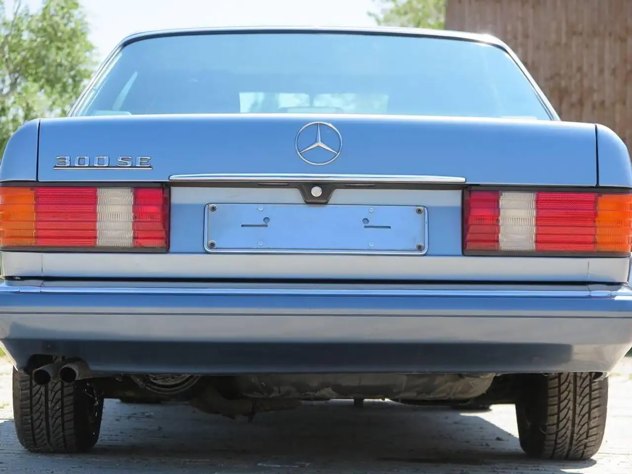 Mercedes-Benz 300SE W126, 1989, diamantblau / Interieur ebenfalls blau, sehr schöner Zustand 2, H-Zulassung und Euro2, sinnvolle Extras, foto 11