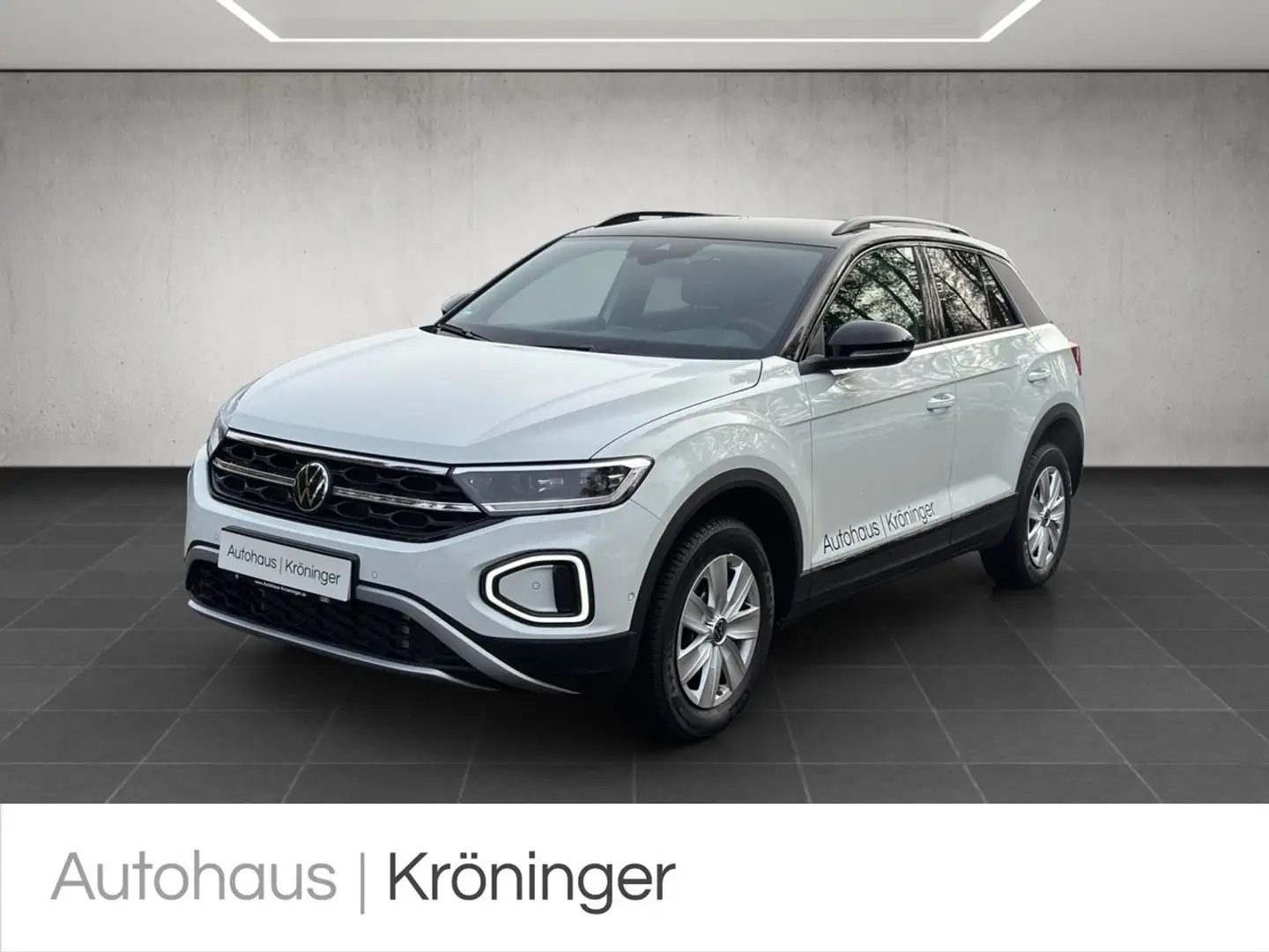 Volkswagen T-Roc 1.5 TSI DSG Style AHK Navi ACC SHZ Blanc - 1