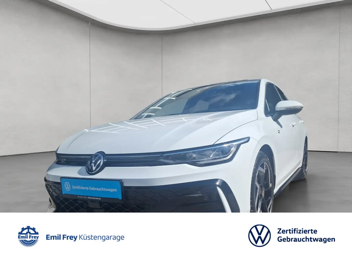 Volkswagen Golf VIII 1.5 TSI R-Line AHK Head Up LED Navi Weiß - 1
