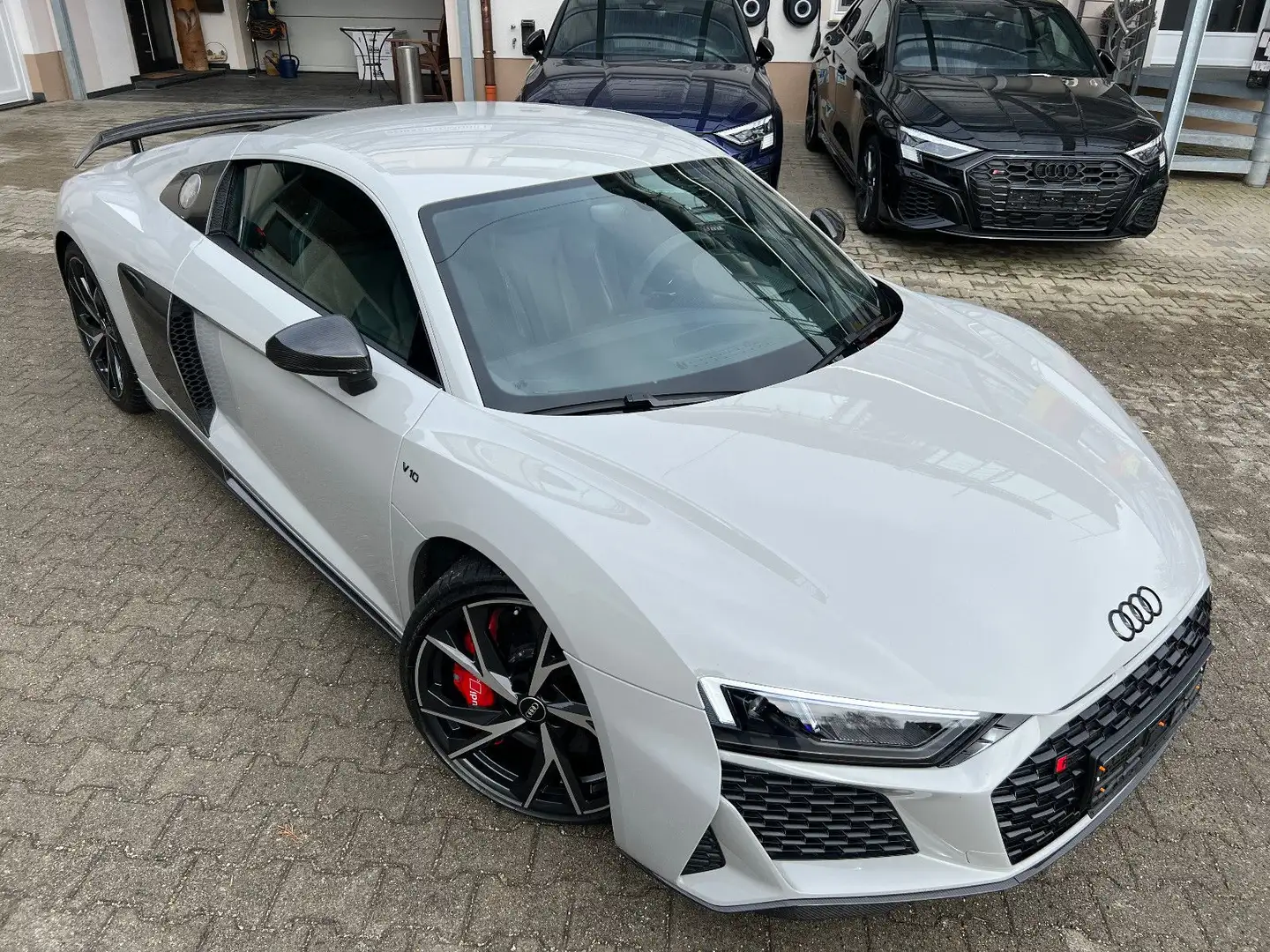 Audi R8 Coupe 5.2 FSI quat performance PORSCHE KREIDE Szürke - 1