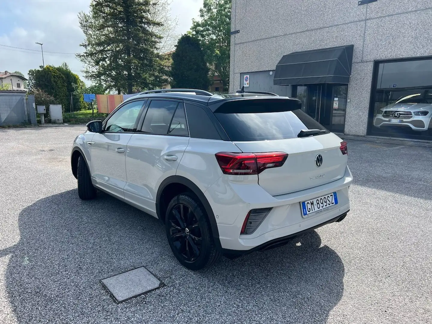 Volkswagen T-Roc tsi R-Line 110 cv 1 Propriet. GARANZIA VW 24 MESI Bianco - 2