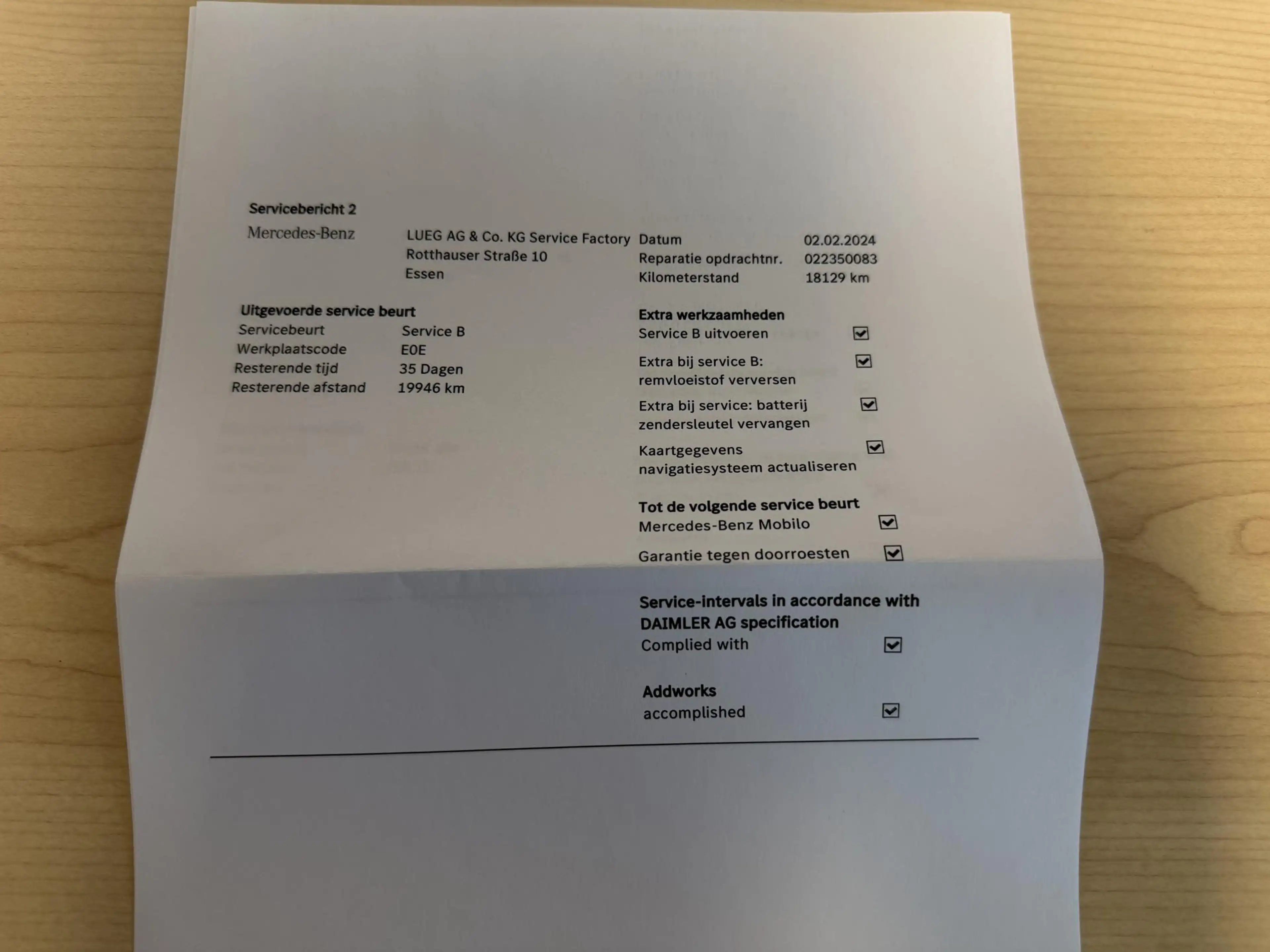 Mercedes-Benz B 250 e AMG Line 18''/Dodehoek/Camera/Keyless/Sfeerverli — photo 39