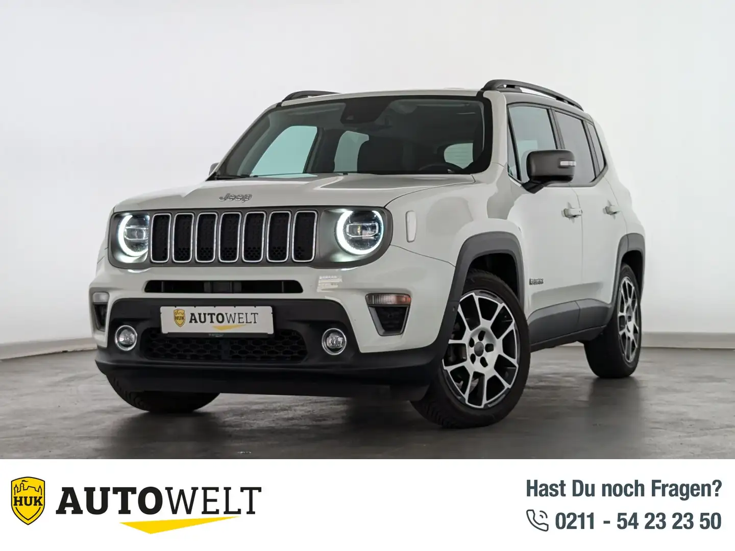 Jeep Renegade Renegade 1.0 T-GDI Limited FWD NAVI+SHZ+RFK+ACC+ Weiß - 1