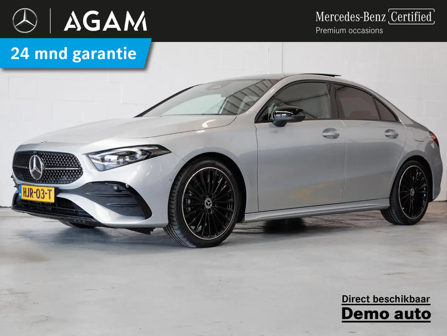 Mercedes-Benz A 180 Limousine Star Edition AMG Line PLUS Panorama dak Grijs - 1
