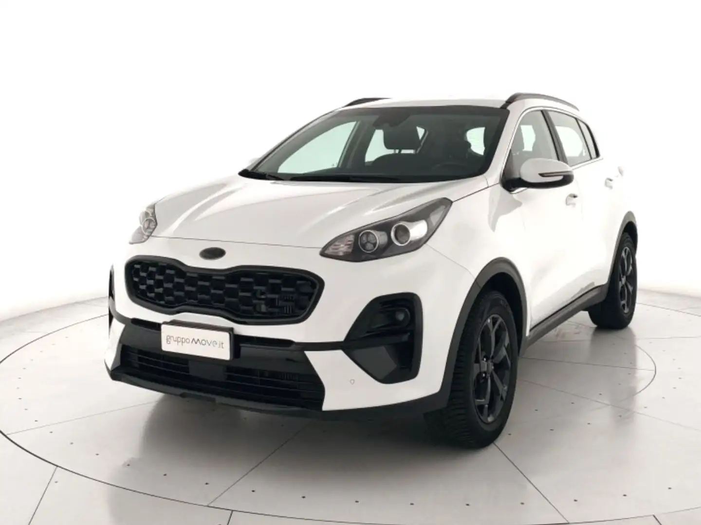 Kia Sportage 1.6 crdi mhev Black Edition 2wd Bianco - 1