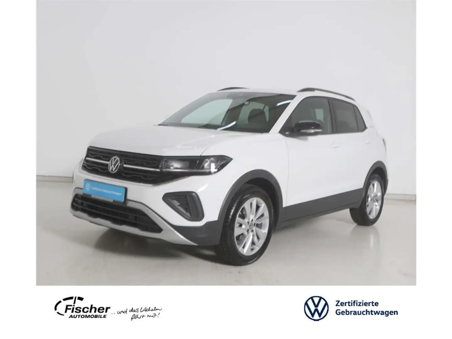 Volkswagen T-Cross 1.0 TSI GOAL DSG AHK/NAV/LED/ACC/SH/PDC Weiß - 1