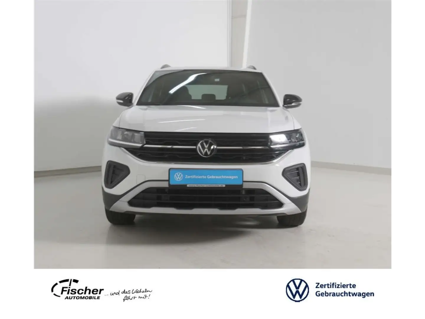 Volkswagen T-Cross 1.0 TSI GOAL DSG AHK/NAV/LED/ACC/SH/PDC Weiß - 1