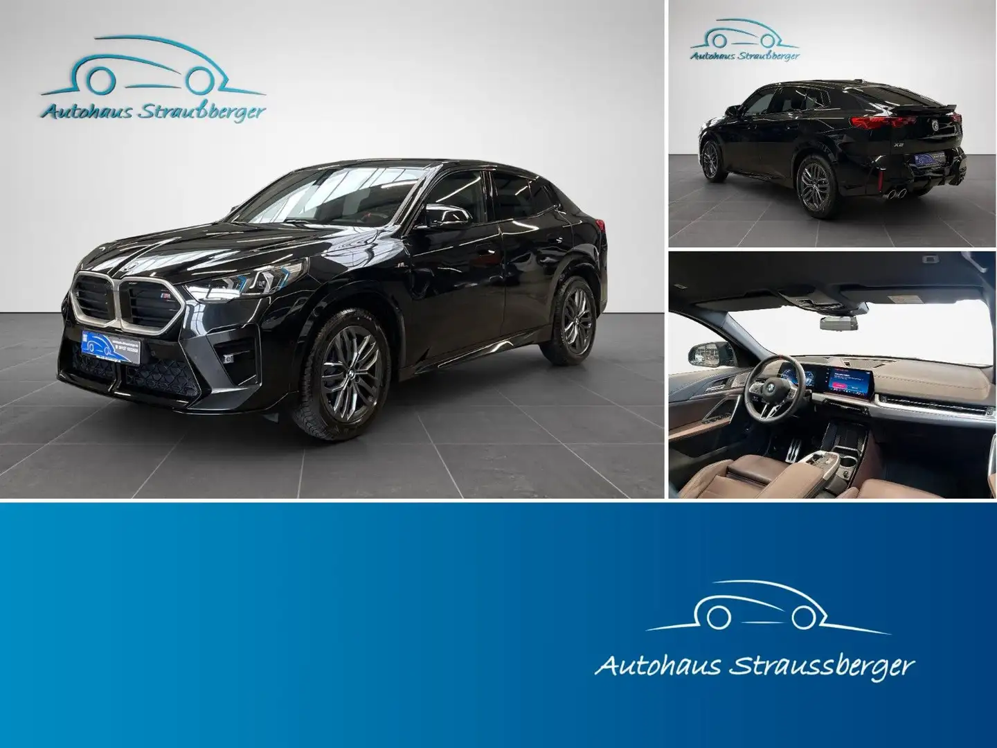 BMW X2 M35 i xDrive ACC 360° AHK KZU LRHZ H/K Ad LED Schwarz - 1