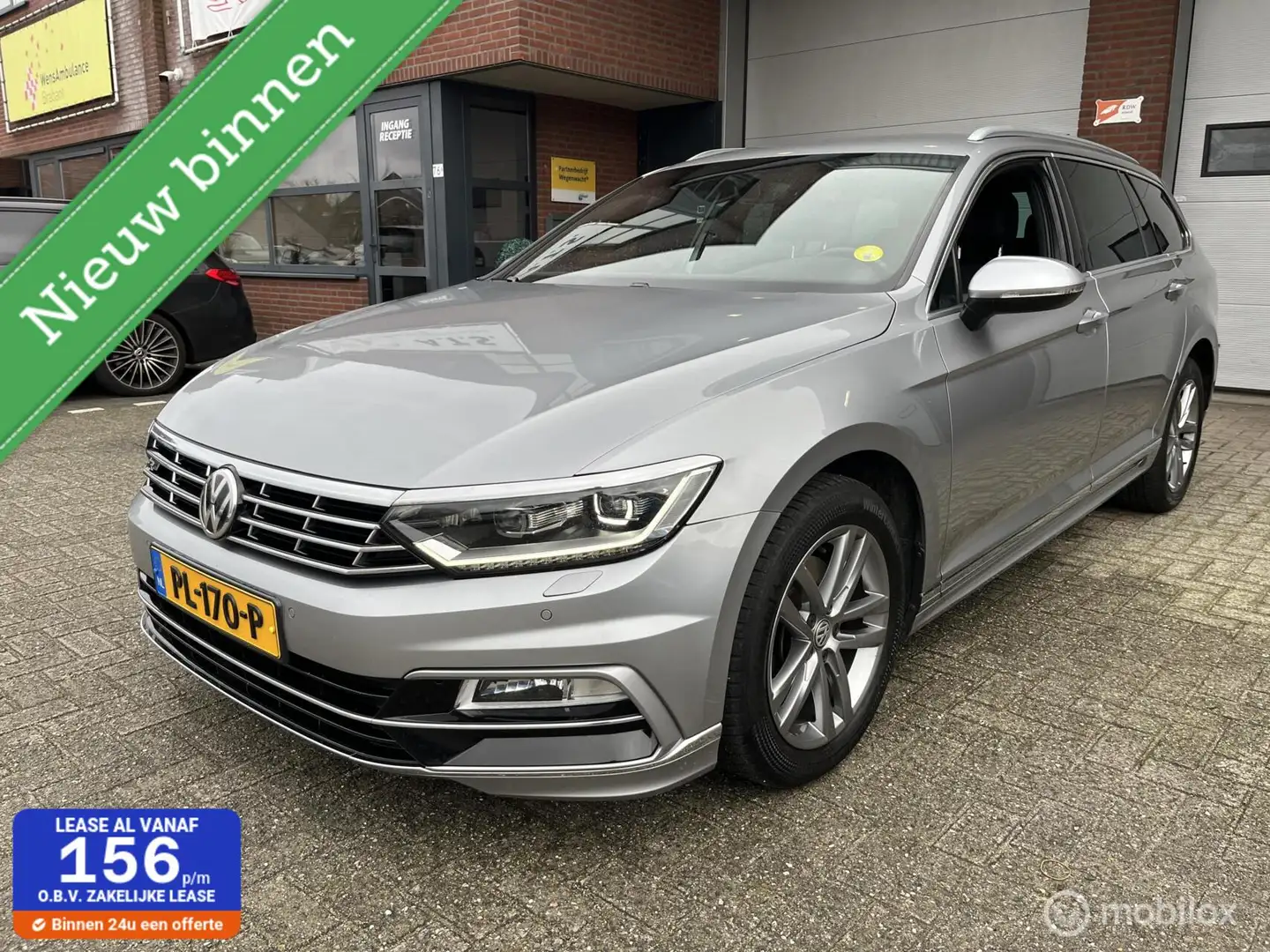 Volkswagen Passat Variant 1.6 TDI R-LINE NETTO EXPORT Grijs - 1