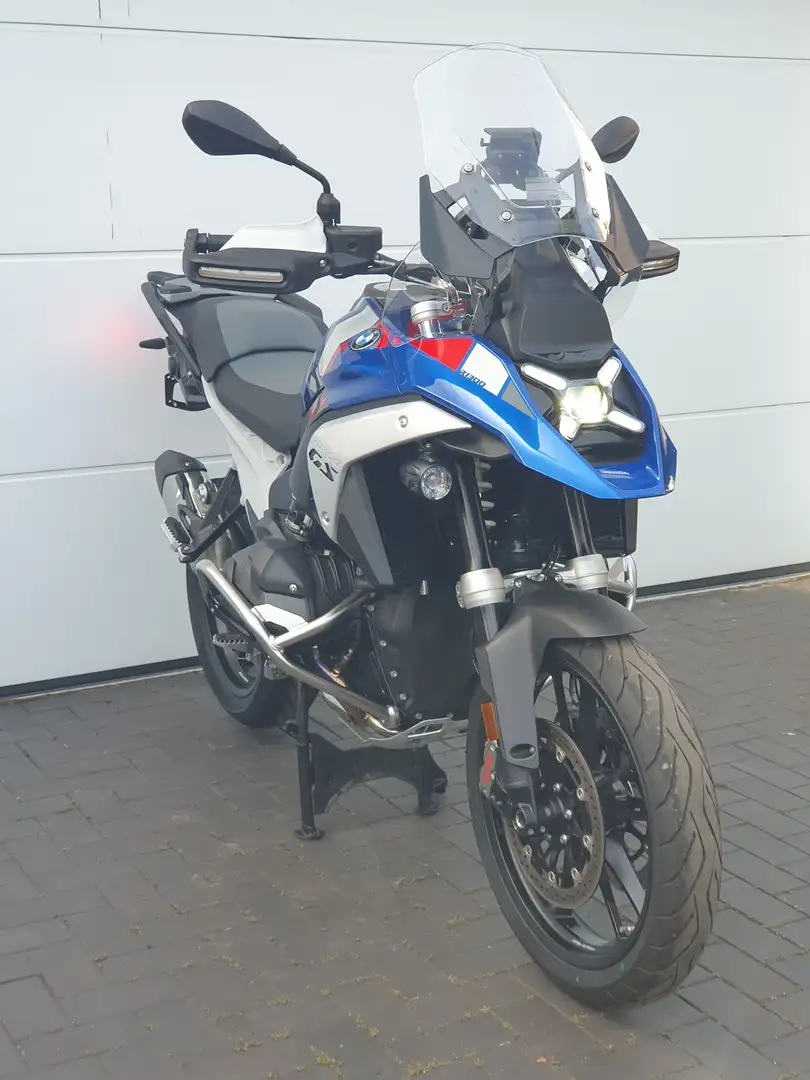 BMW R 1300 GS Trophy Inno Höhenregelung Kreuzspeichenräder Bleu - 1