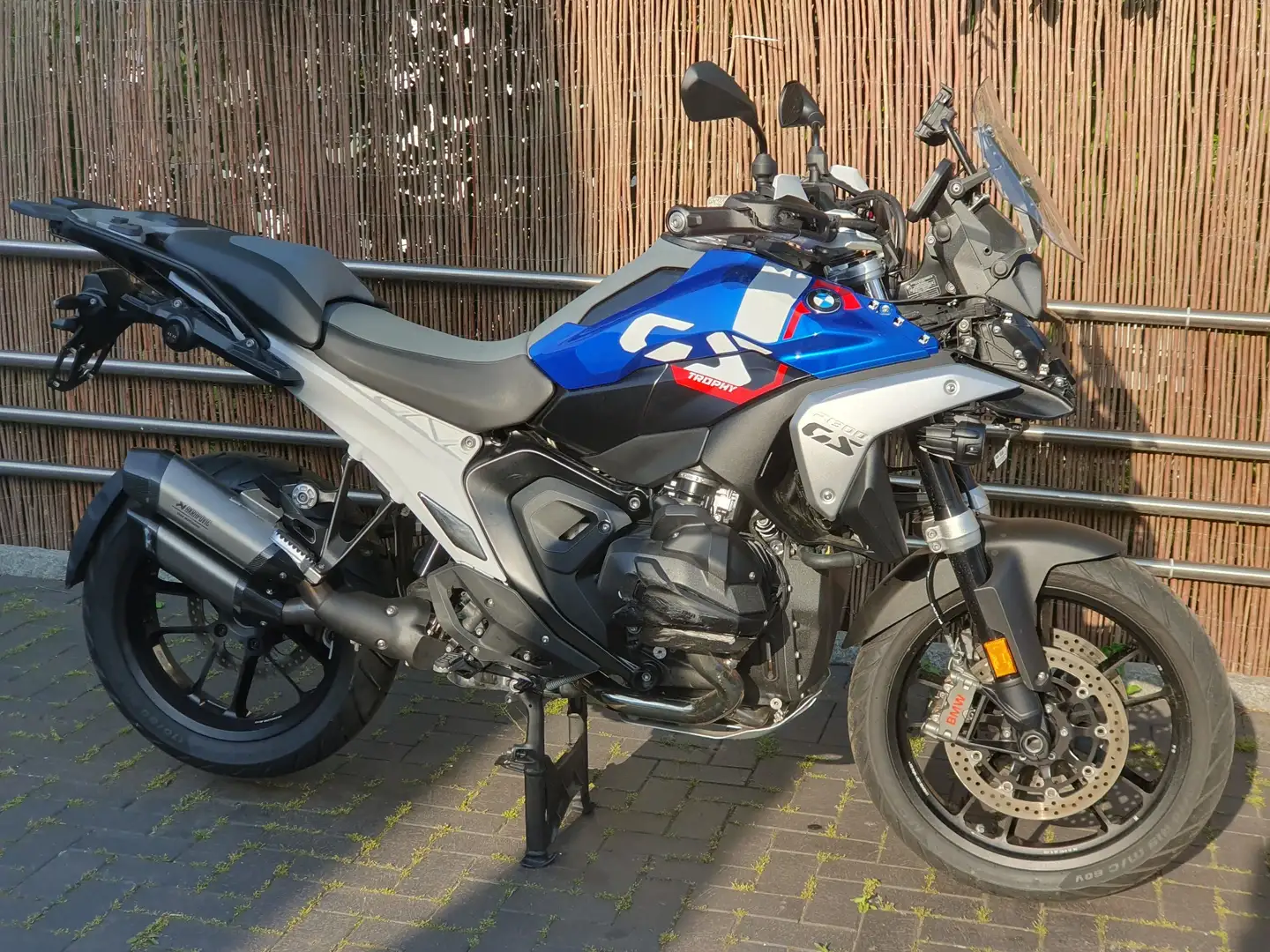 BMW R 1300 GS Trophy Unfall volle Hütte Höhenregelung Albastru - 1