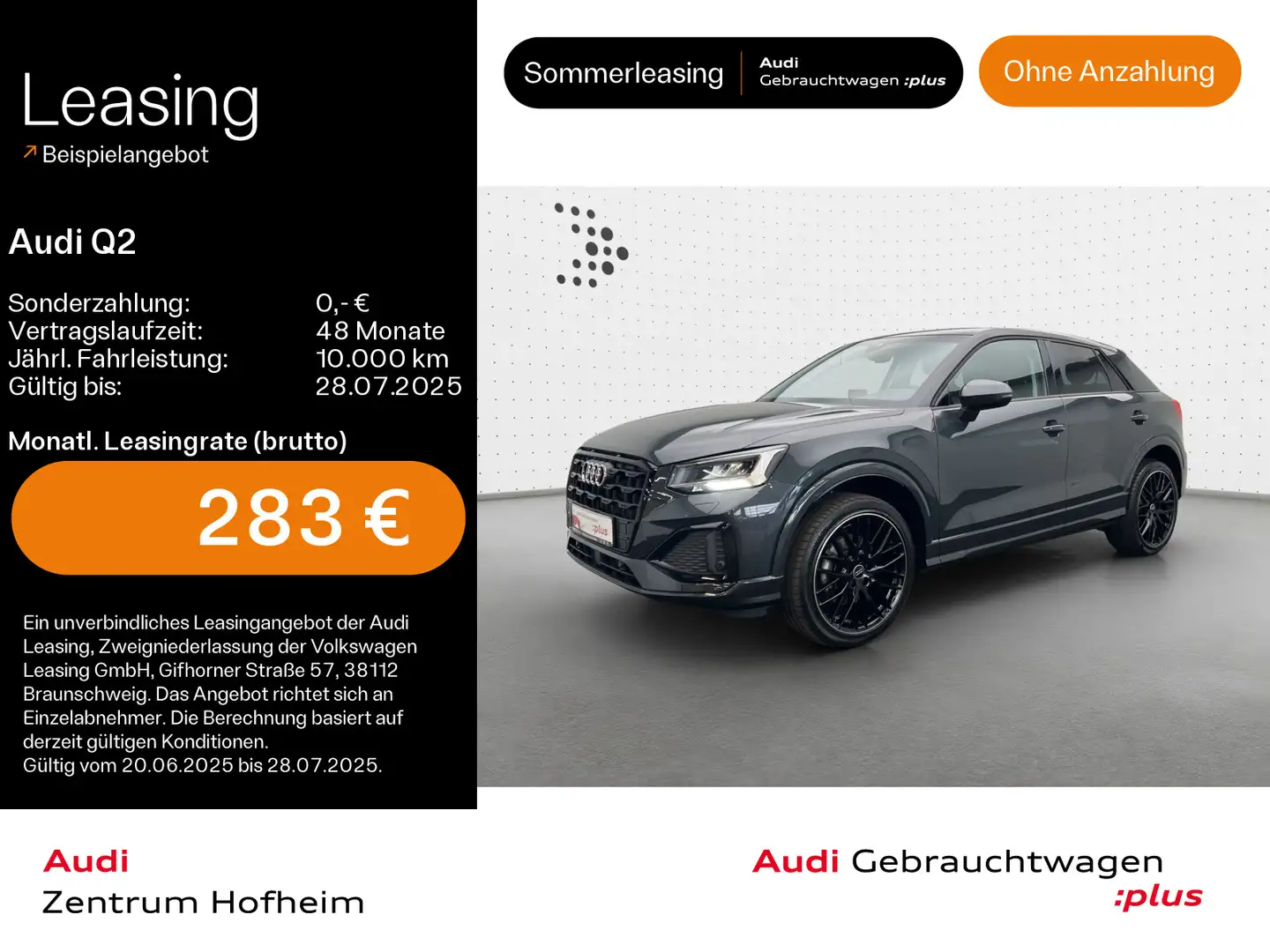 Audi Q2 35 TFSI Advanced S tro*LED*Virtual*Navi+*Spor Grey - 1
