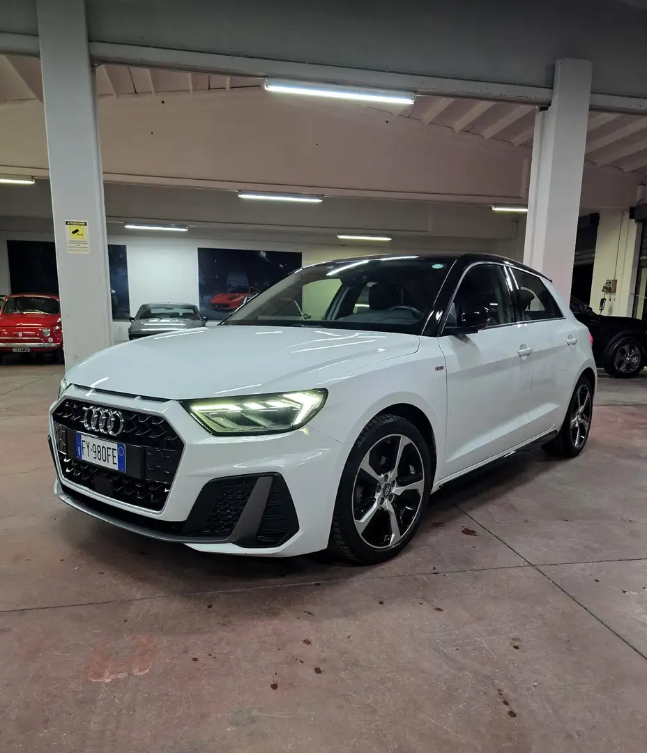 Audi A1 Sportback 30 1.0 tfsi S Line Edition 116cv my20 Bianco - 1