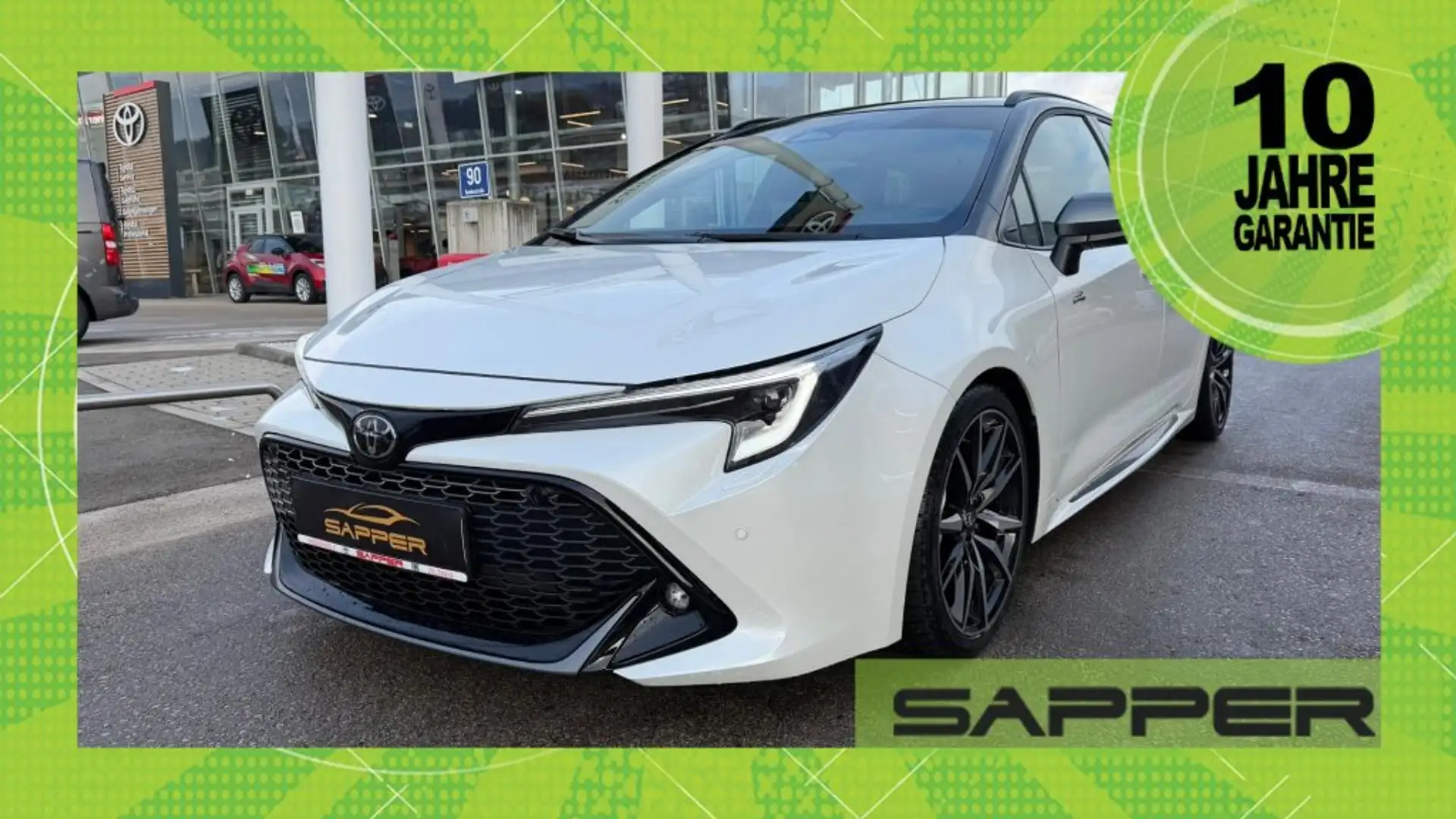 Toyota Corolla 2,0 Touring Sports Hybrid GR-Sport Blanc - 1