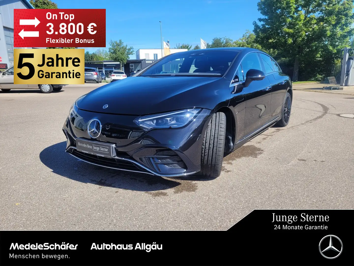 Mercedes-Benz EQE 350 EQE 350 AMG 21"  Airmatic MASSAGE 22kW 3D NP104 Schwarz - 1
