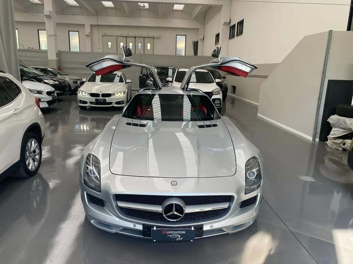 Mercedes-Benz SLS AMG Coupe 6.2 auto Silber - 1