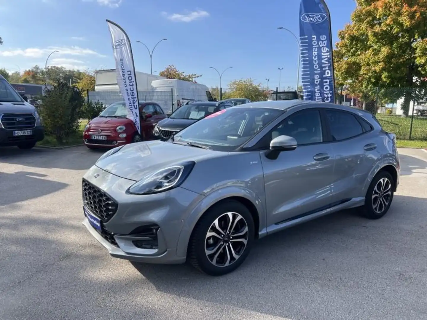 Ford Flex 1.0 Flexifuel 125ch S\u0026S mHEV ST-Line Gris - 1