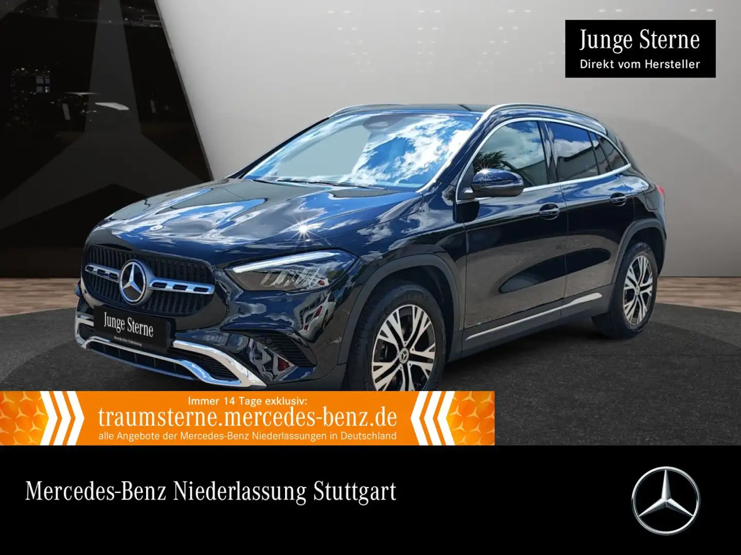 Mercedes-Benz GLA 250 e PROGRESSIVE+AHK+LED+KAMERA+TOTW+8G Zwart - 1