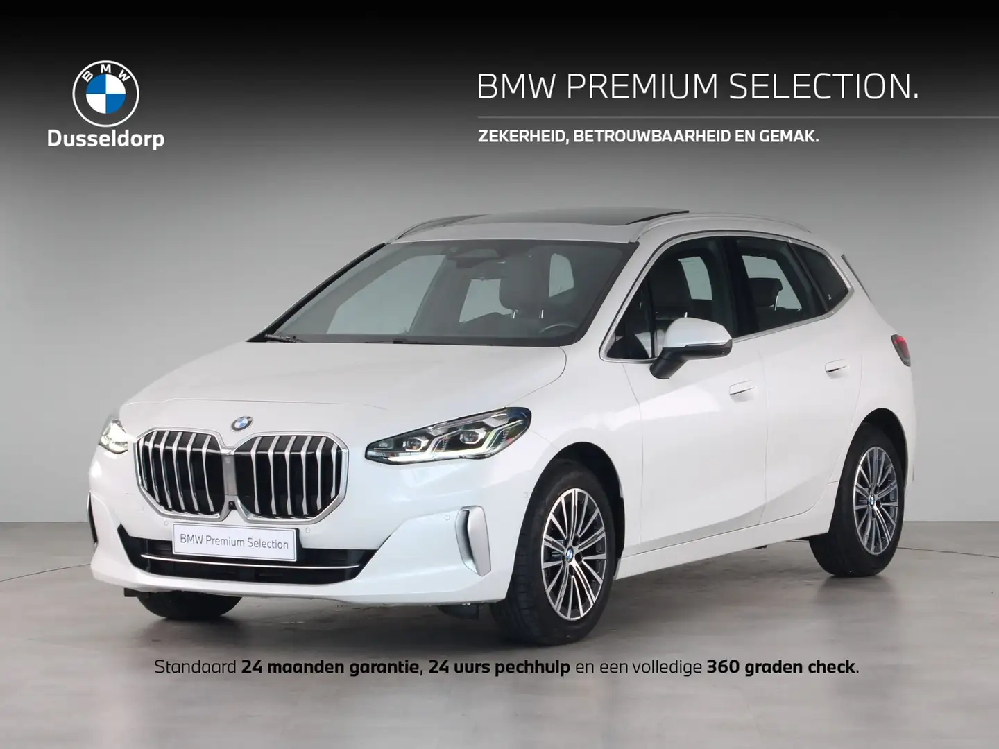 BMW 218 2 Serie Active Tourer 218d Wit - 1