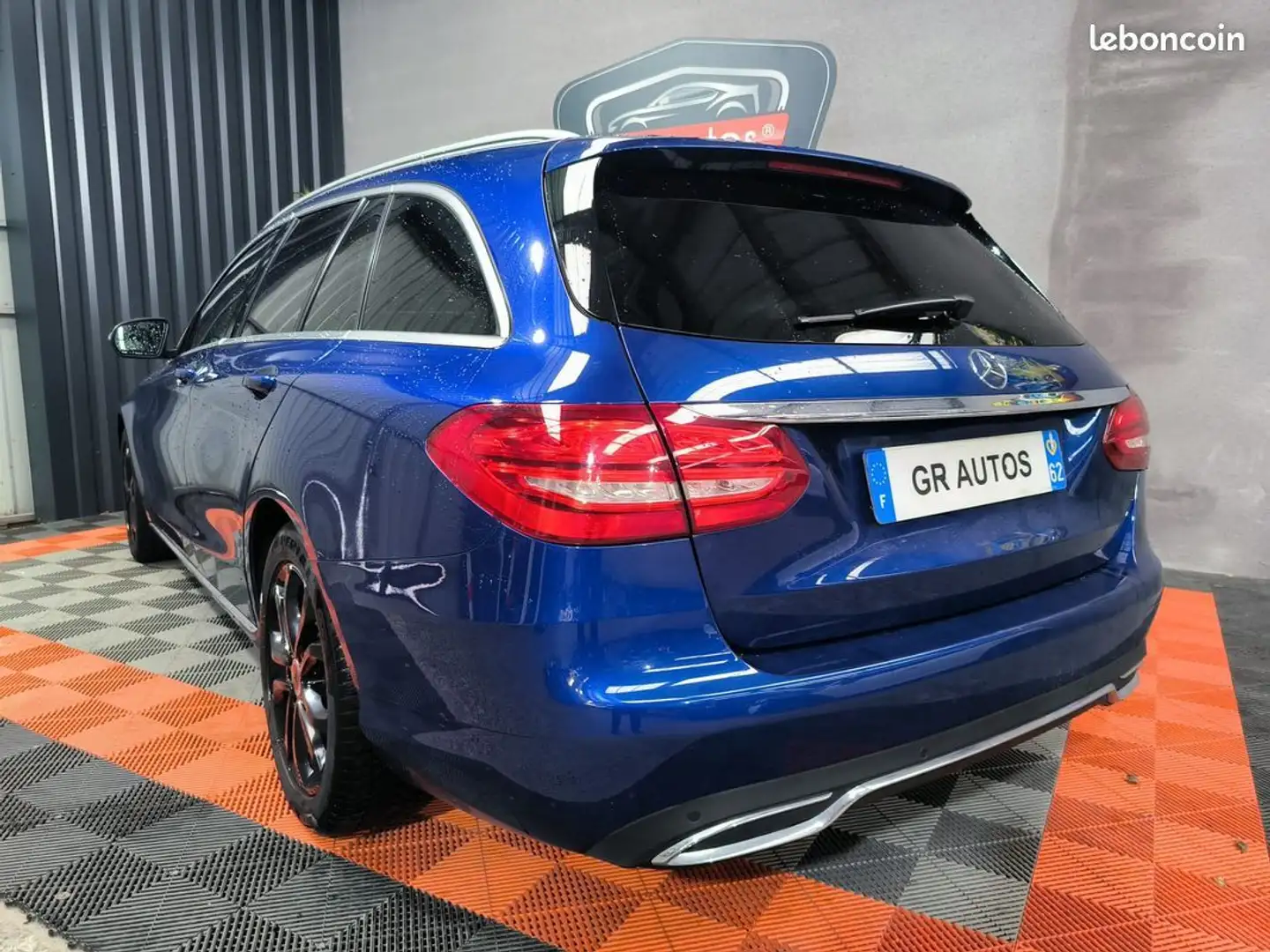 Mercedes-Benz Mercedes C180d BVA 7G Amg Line Entretien Full Révisée et garantie 12 mois Blue - 2