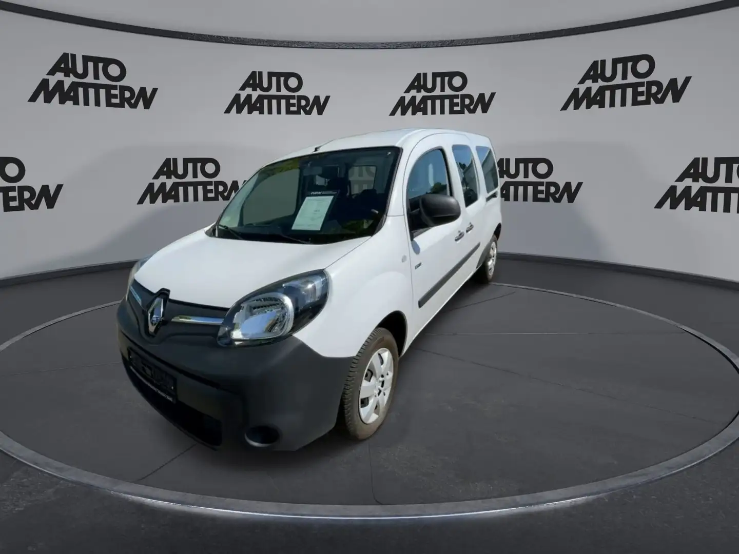 Renault Kangoo ZE 5-Sitzer Klima 2xSchiebetür Allwetterr Weiß - 2