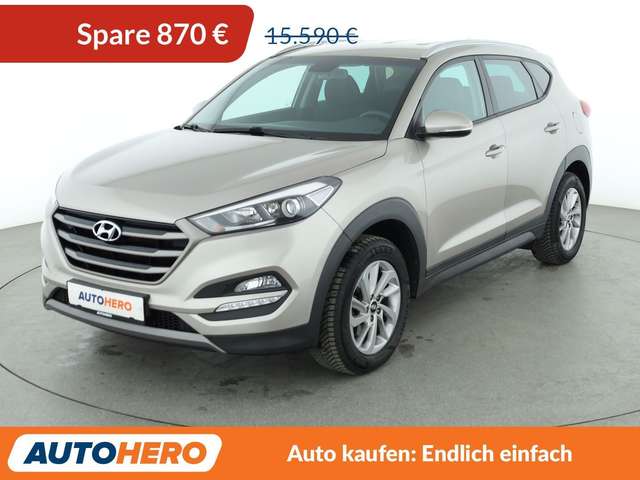 Imagine Hyundai TUCSON 1.6 Trend blue 2WD*NAVI*TEMPO*CAM*PDC*SHZ*