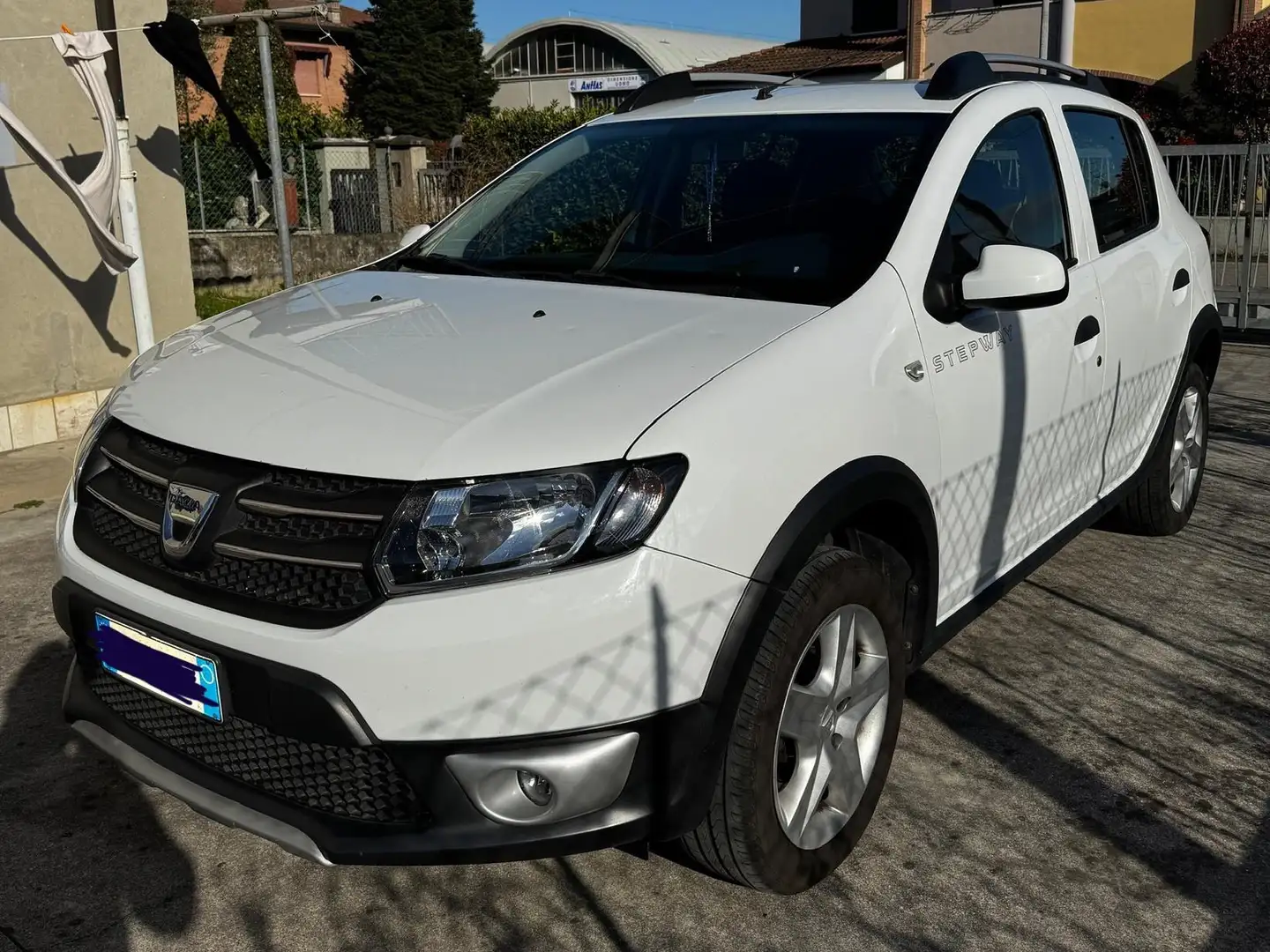 Dacia Sandero Sandero II 2016 Stepway 0.9 tce turbo Gpl Bianco - 2