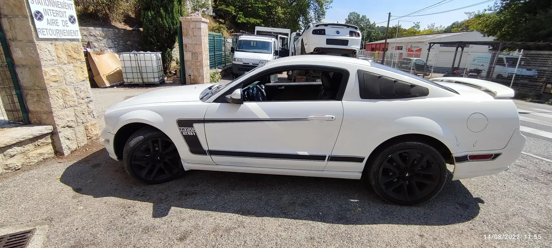 Ford MUSTANG GT Blanc - 2