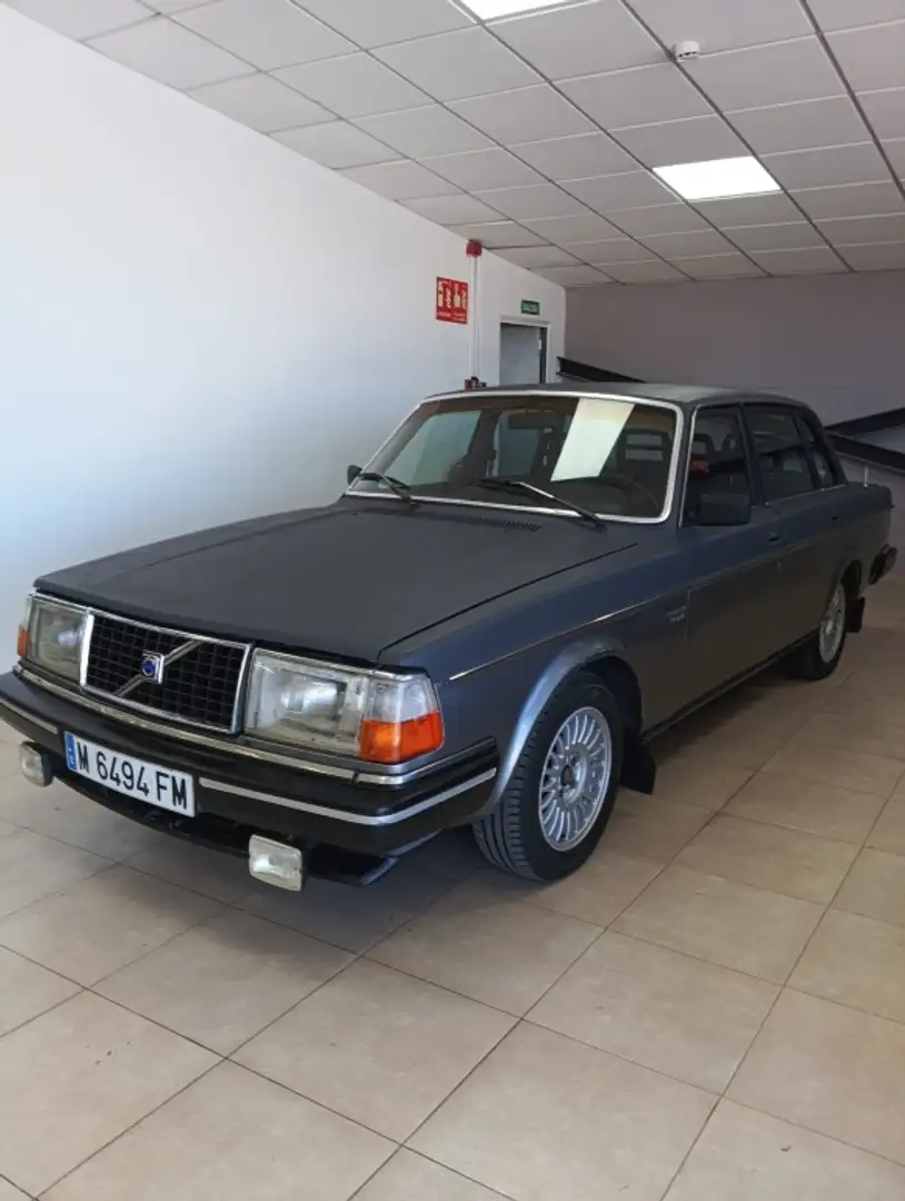 Volvo 240 244 2.4 Diesel GL Blu/Azzurro - 1