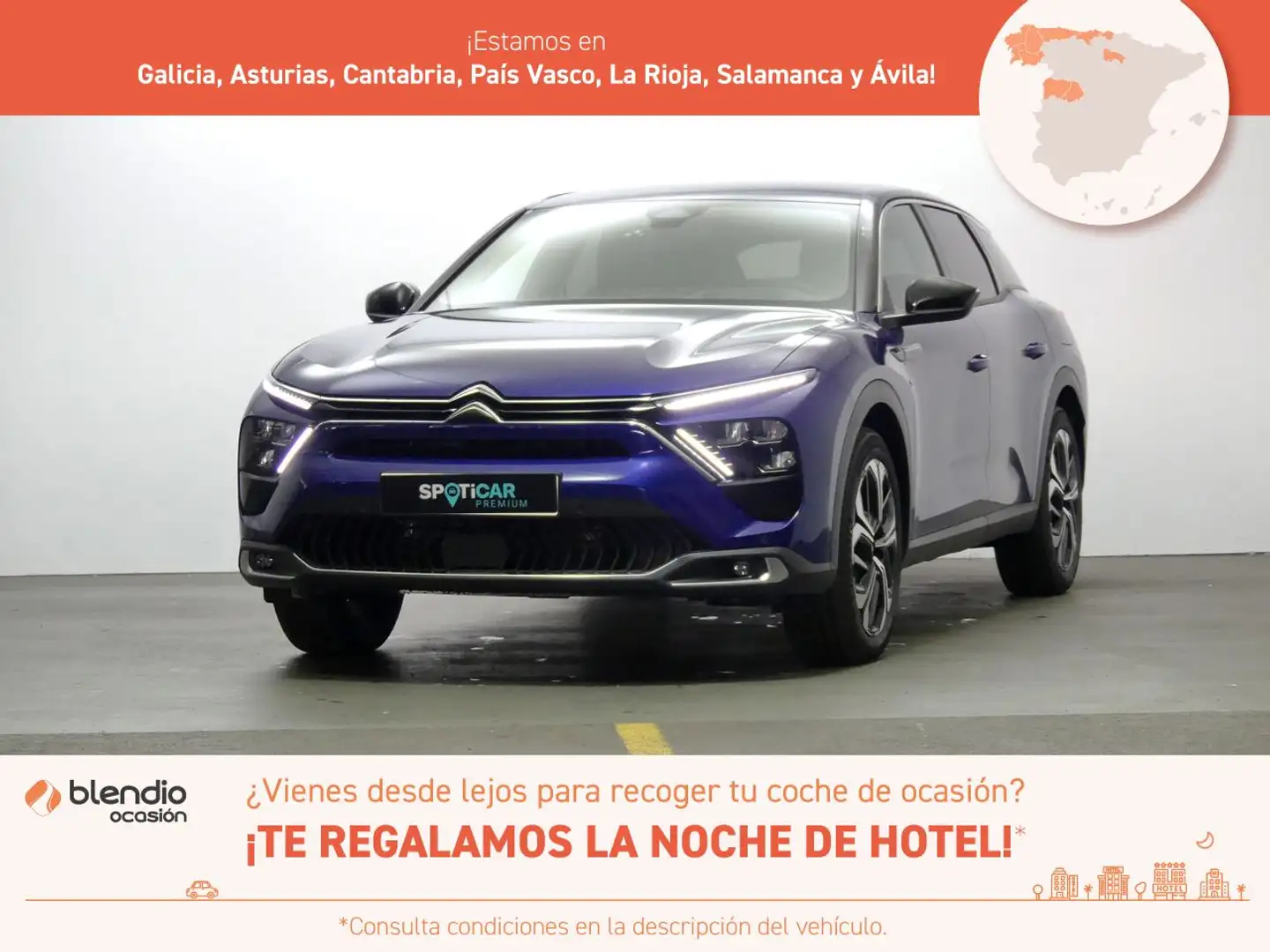 Citroen C5 X 1.6 HYBRID 225 SHINE AUTO 225 5P Azul - 1