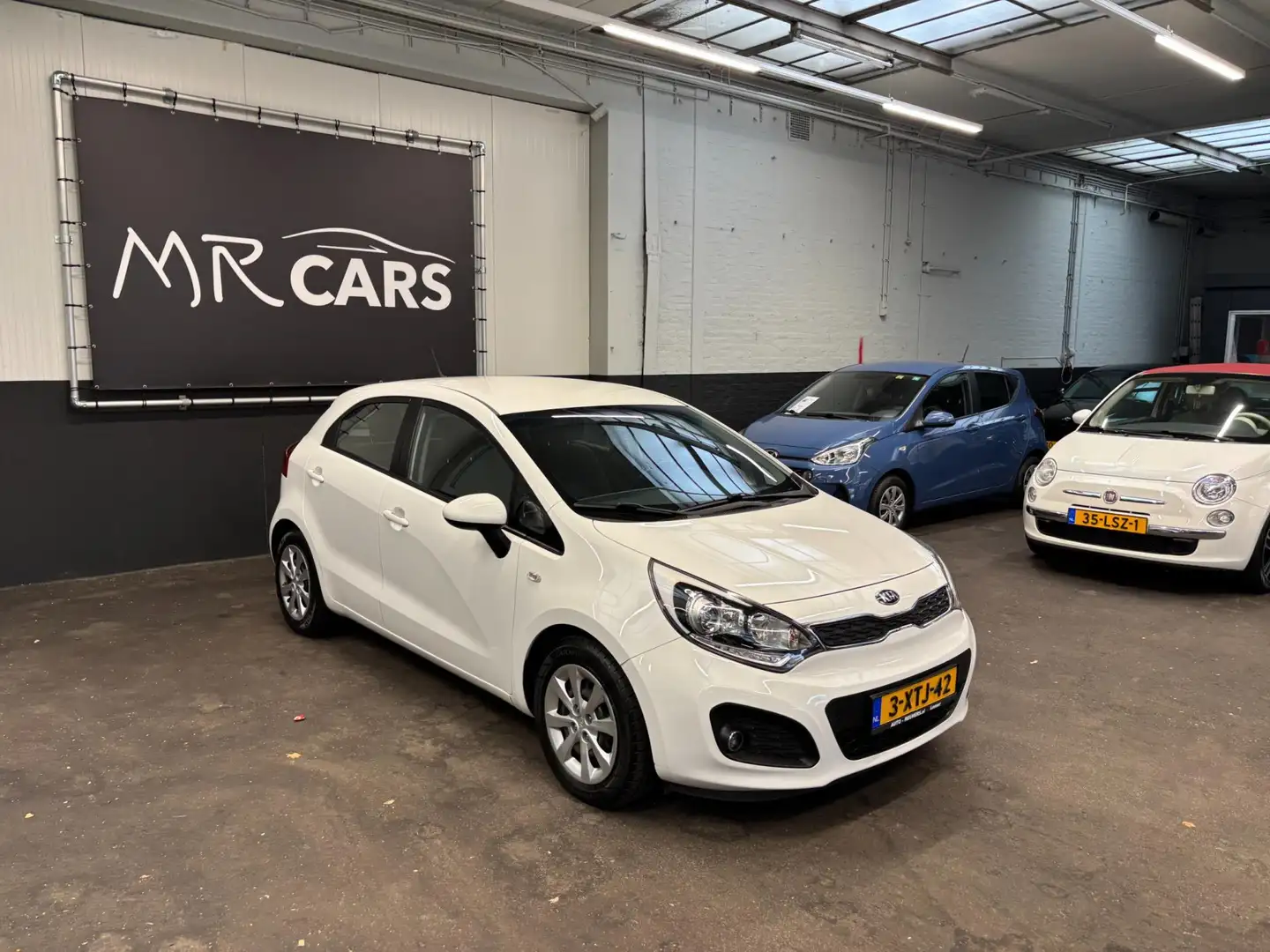 Kia Rio 1.2 CVVT BusinessLine Airco/Cruise Control Alb - 2