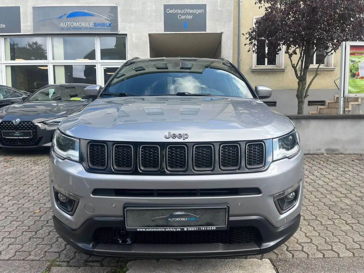 Jeep Compass 1,4 Limited FWD Leder, Navi Silber - 2
