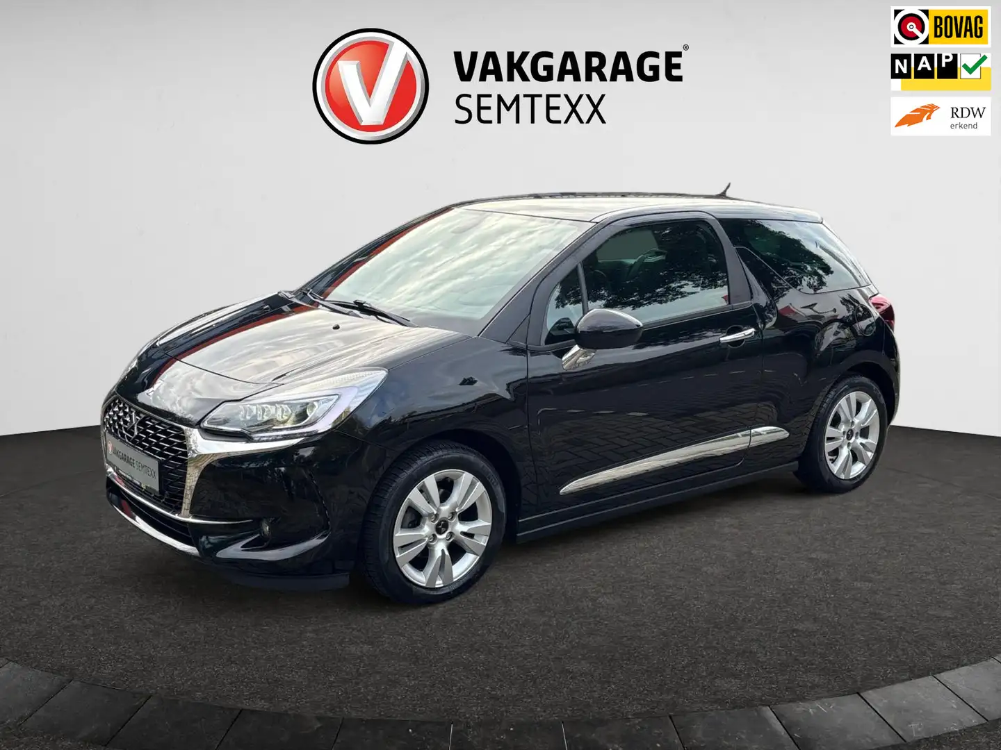 DS Automobiles DS 3 1.2 PureTech So Chic | Uniek |Clima | Navi | Cruis Noir - 1