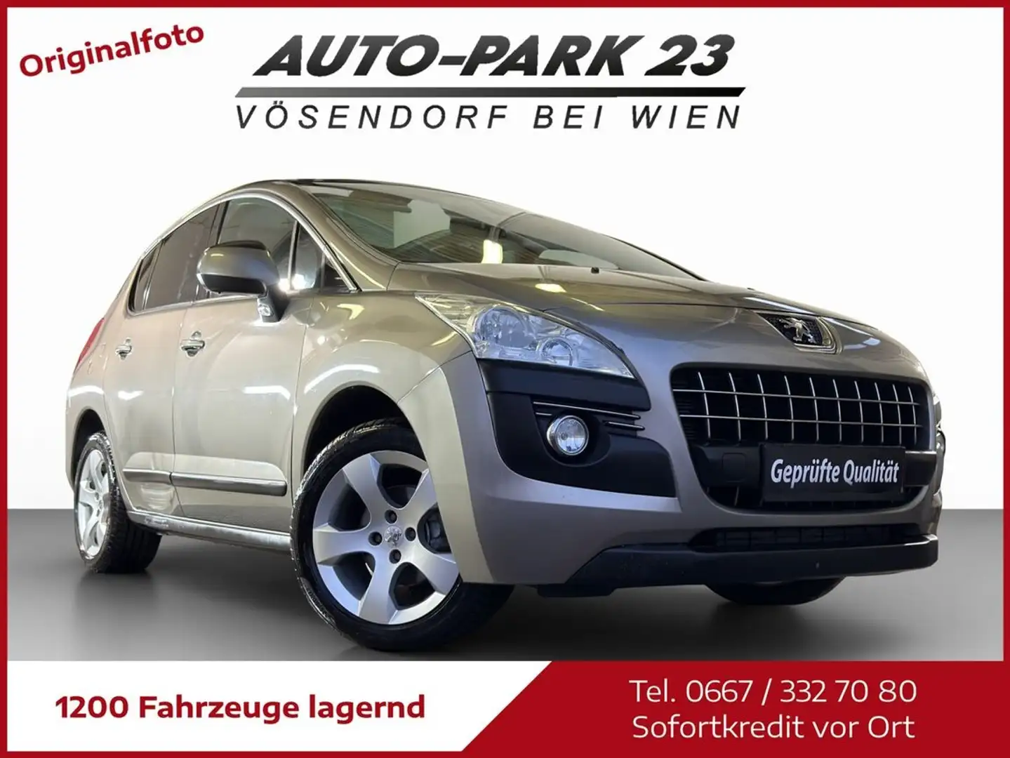 Peugeot 3008 1,6 HDi**PICKERL12/2026**DISKONTPREIS*MOD2014 Beige - 1