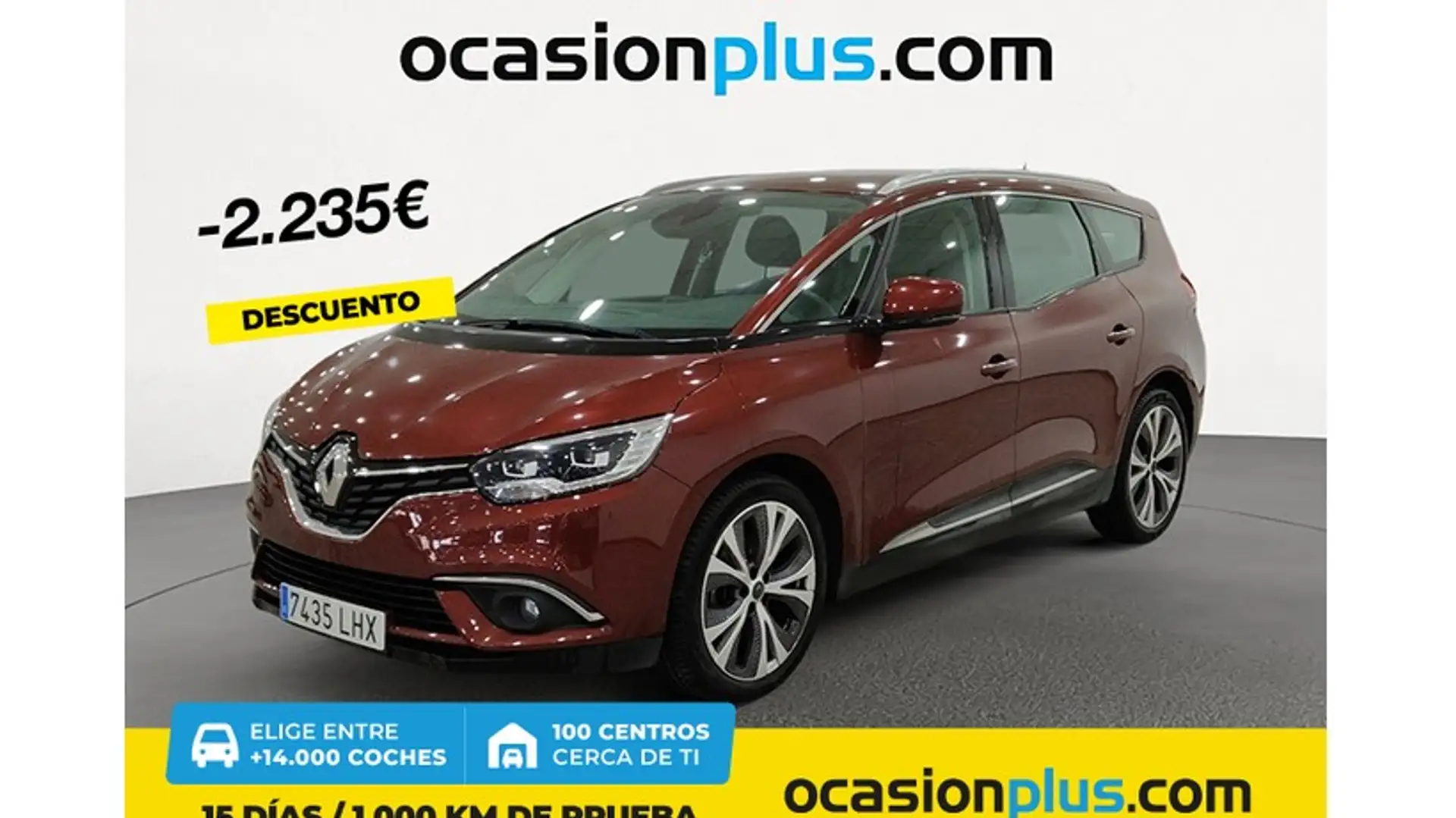 Renault Grand Scenic 1.3 TCe GPF Zen EDC 103kW Rojo - 1