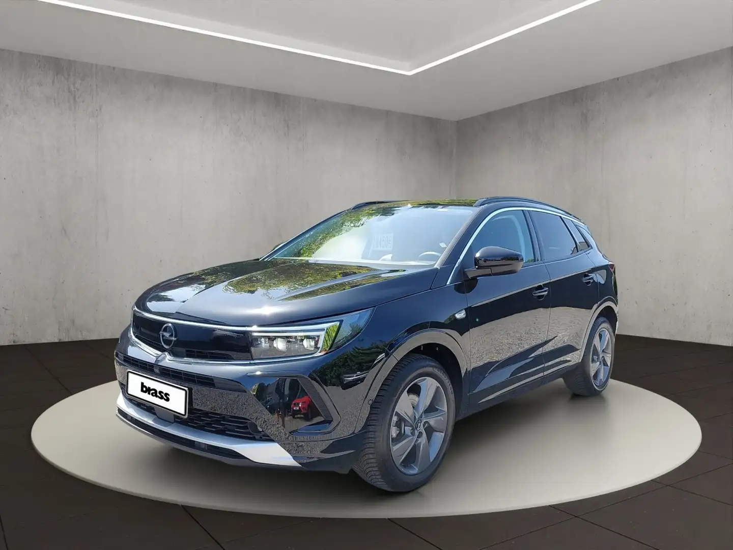 Opel Grandland Elegance 1.2 Direct Injection Turbo Schwarz - 1