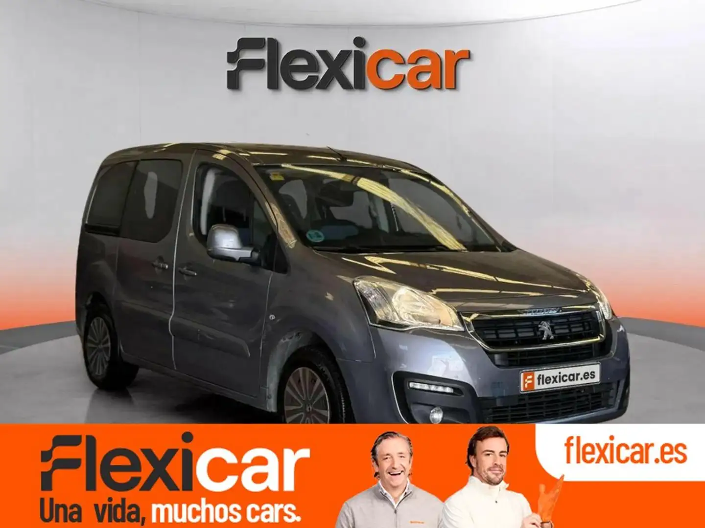 Peugeot Partner TEPEE Active 1.6 BlueHDi 100 Gris - 1