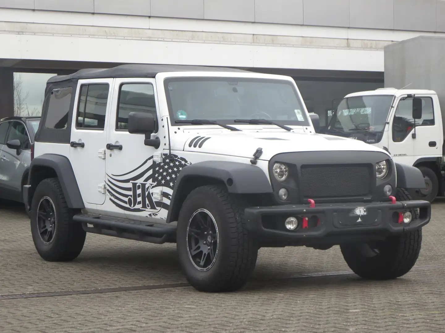 Jeep Wrangler Unlimited Sport 3,6 V6 Hardtop/Softtop Bianco - 1