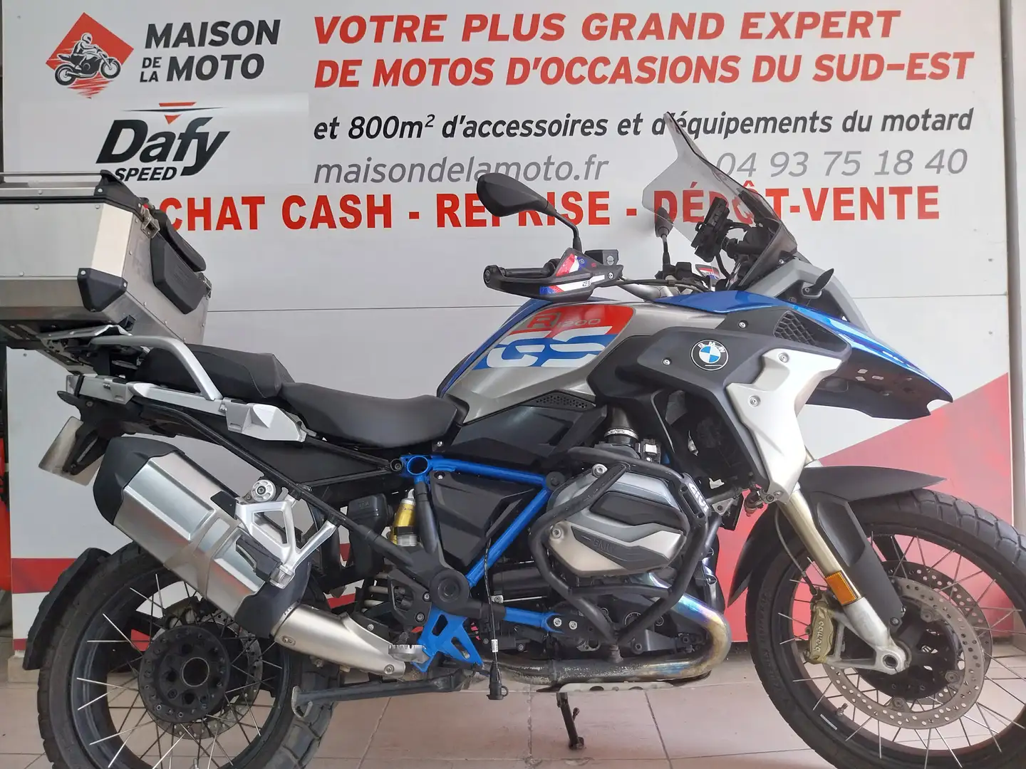 BMW R 1200 GS Bleu - 1