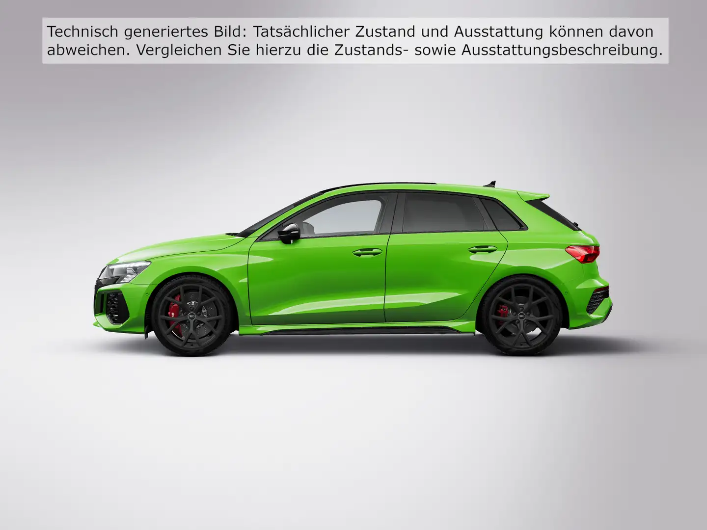 Audi RS3 S tronic OPTIK SCHWARZ B&O LEDER Grün - 2
