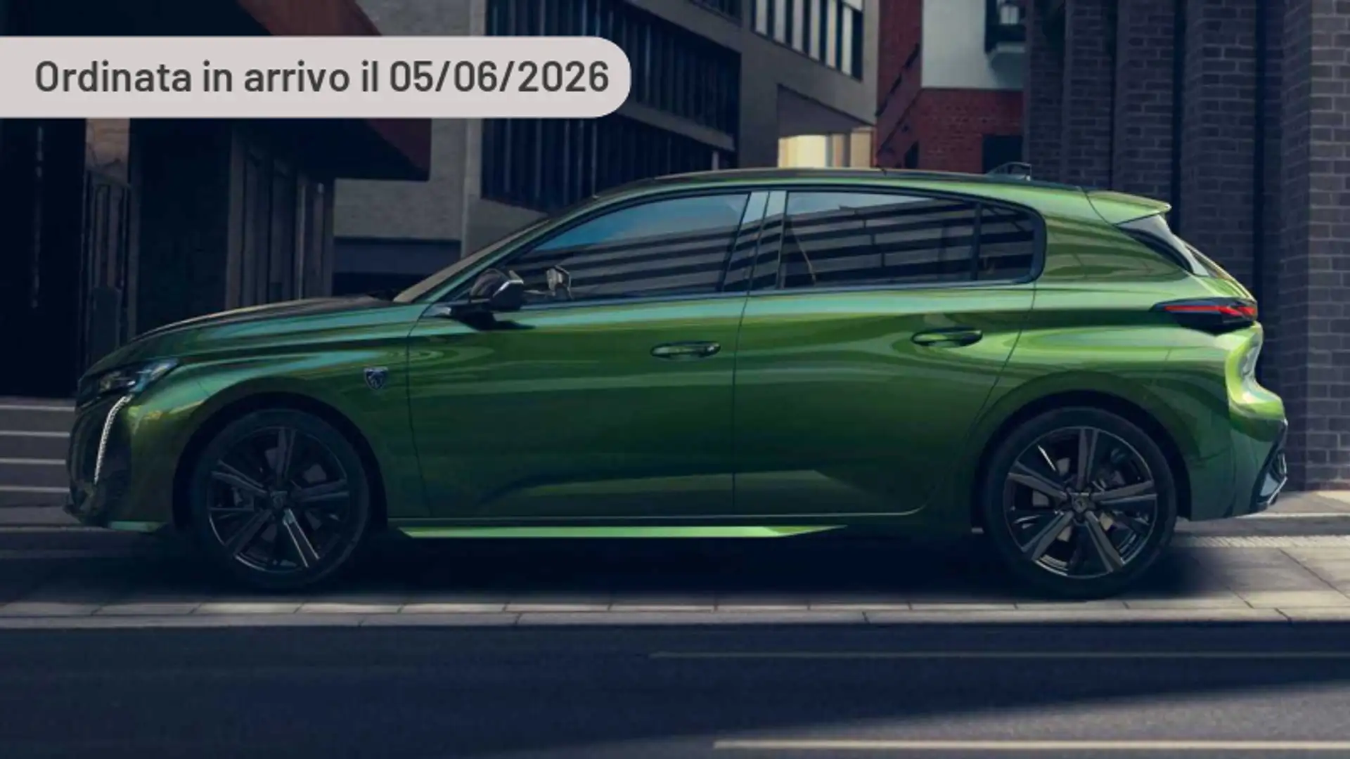 Peugeot 308 motore elettrico (58,3kWh) 156 CV GT Argento - 1