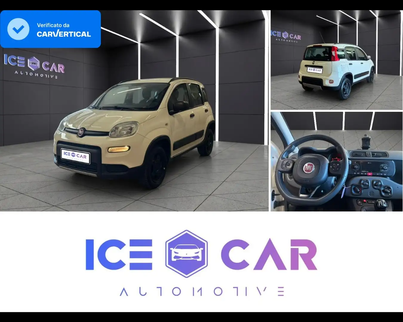 Fiat Panda 3ª serie - Panda 1.3 MJT 95 CV S&S 4x4 Blanc - 1