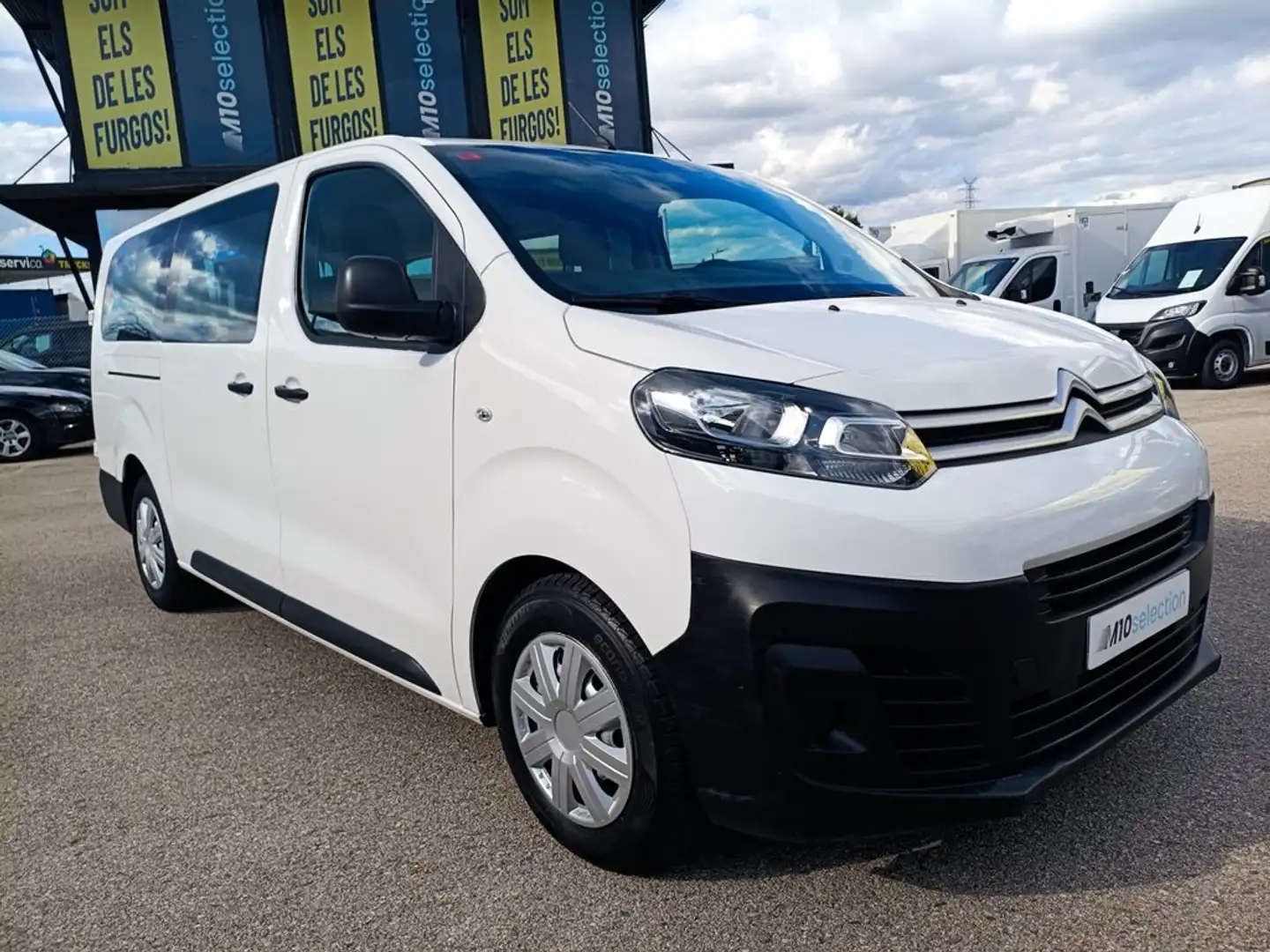 Citroen Jumpy Combi Talla XL BlueHDi 120 S&S Confort Blanco - 2