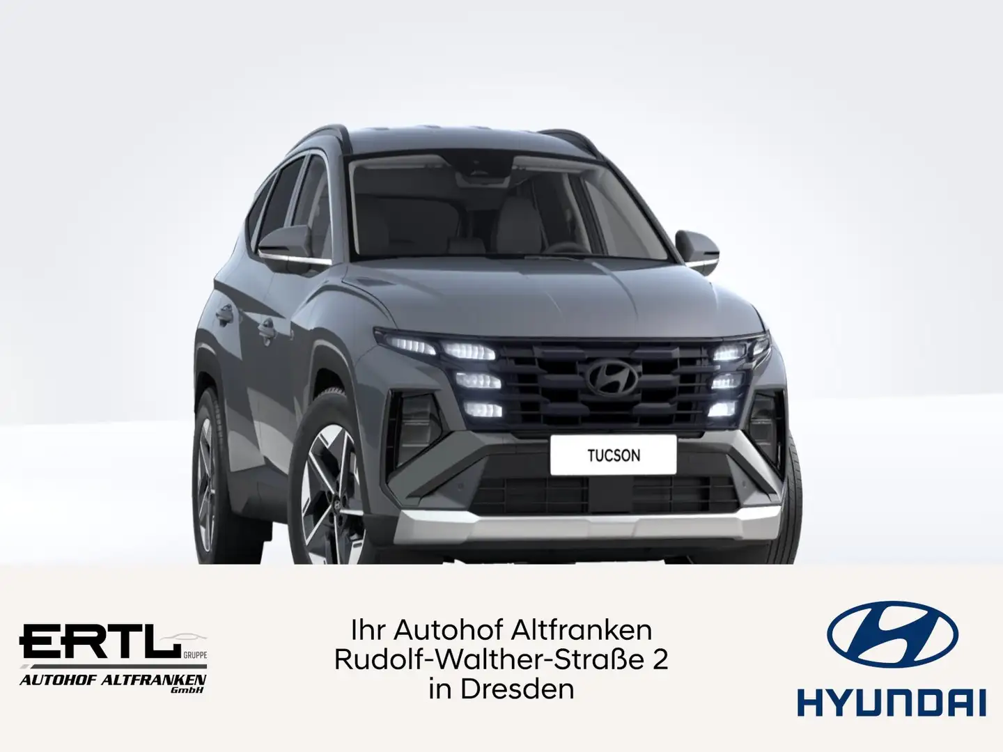 Hyundai TUCSON 1.6 T-GDI (150 PS) 7-DCT 2WD Trend Gris - 1