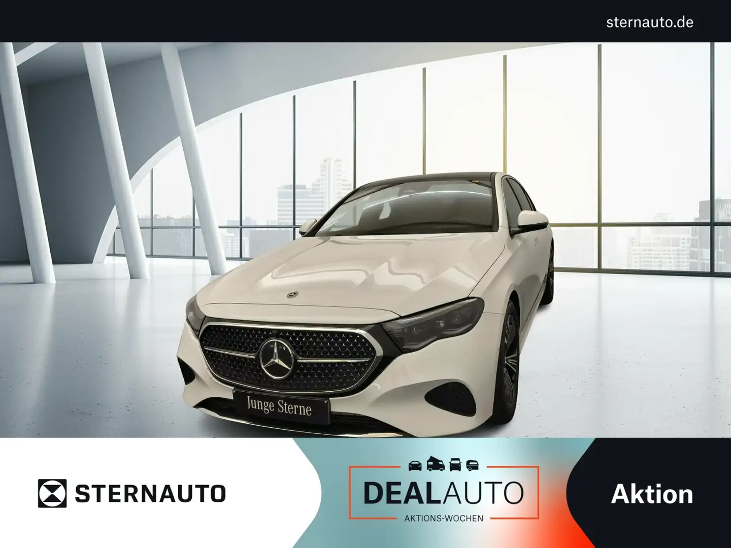 Mercedes-Benz E 450 E 450d 4M Ava Advanced+ Leder Pano Distro 360° Blanc - 1