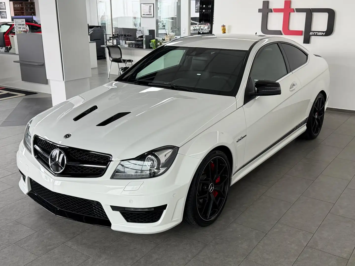 Mercedes-Benz C 63 AMG C63 AMG Coupe Edition 507 Driver'sP Memory H&K Weiß - 2
