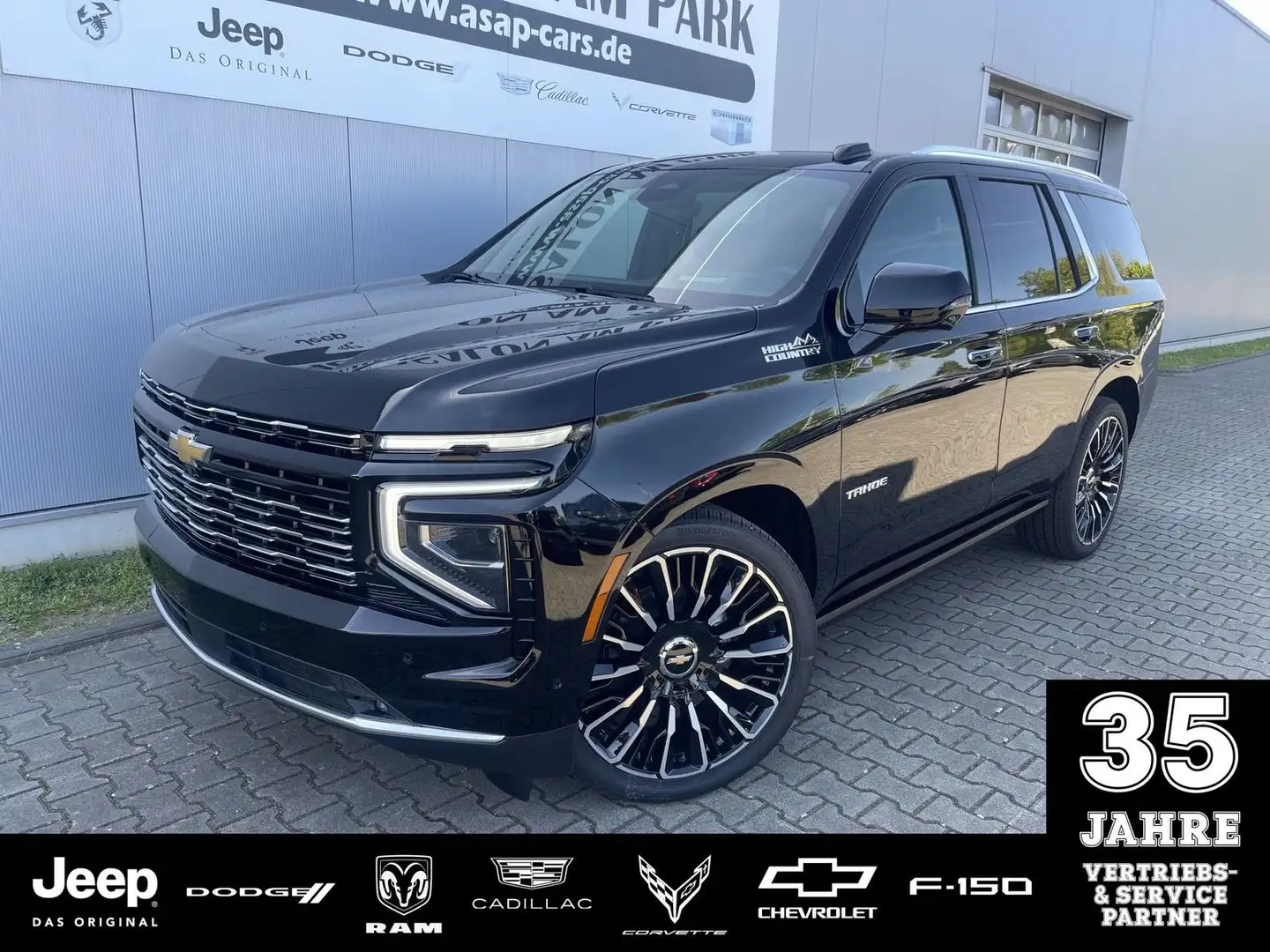Chevrolet Tahoe High Country 6,2 V8 Modelljahr 2026 Schwarz - 1