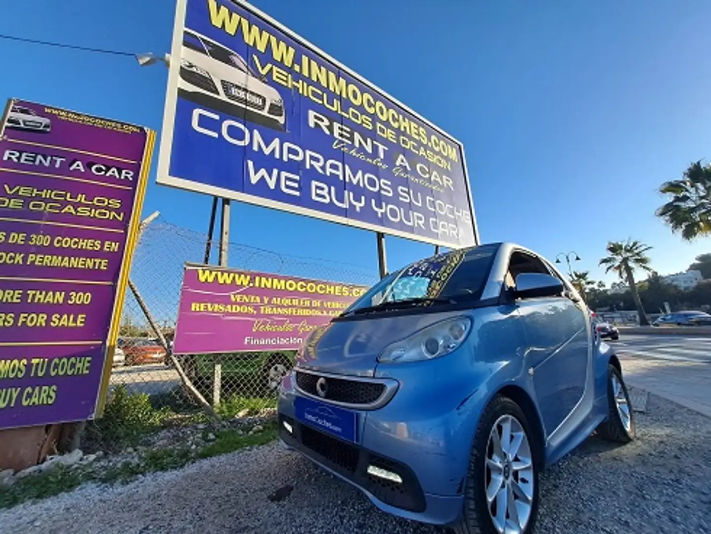 smart forTwo Coupé 45 mhd Pure Aut. Blauw - 2